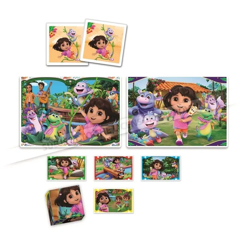 Dėlionių komplektas Clementoni Dora The Explorer 18209