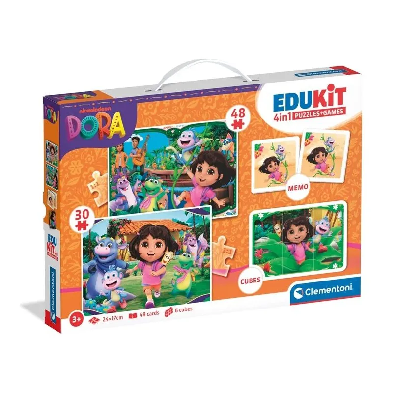 Dėlionių komplektas Clementoni Dora The Explorer 18209