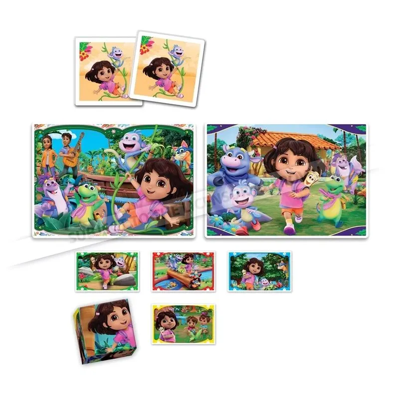 Dėlionių komplektas Clementoni Dora The Explorer 18209
