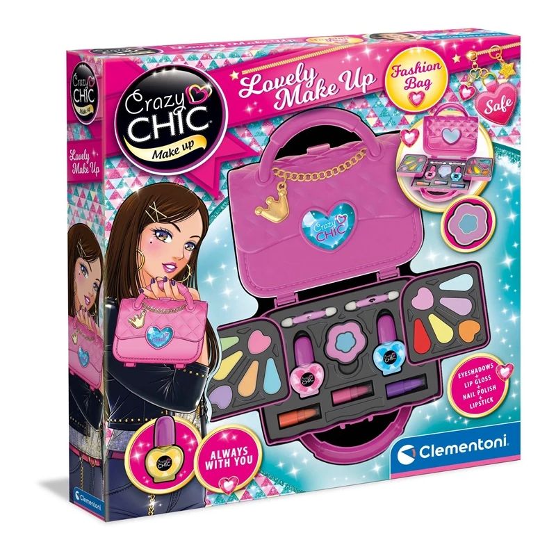 Rotaļlietu kosmētikas komplekts CRAZY CHIC 18633