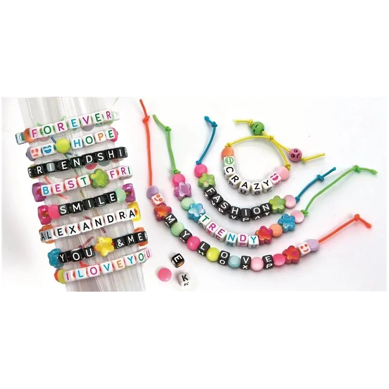 Käevõrude valmistamise komplekt Clementoni Message Bracelets 18634