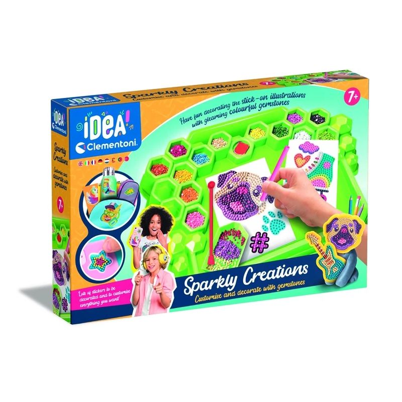 Radošais komplekts Clementoni Sparkly Creations 18716
