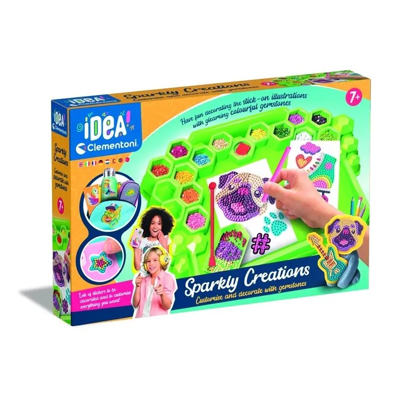 Radošais komplekts Clementoni Sparkly Creations