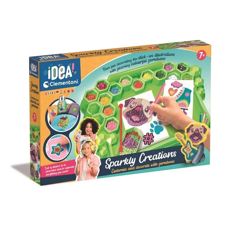 Radošais komplekts Clementoni Sparkly Creations