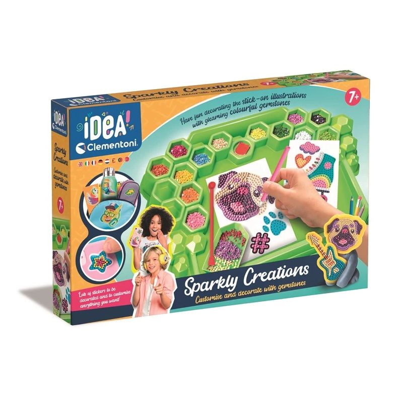 Radošais komplekts Clementoni Sparkly Creations 18716