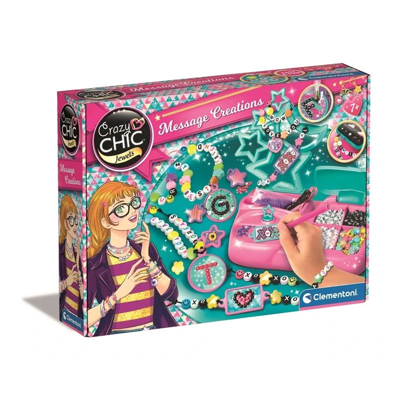 Komplekts rokassprādžu veidošanai Clementoni Message