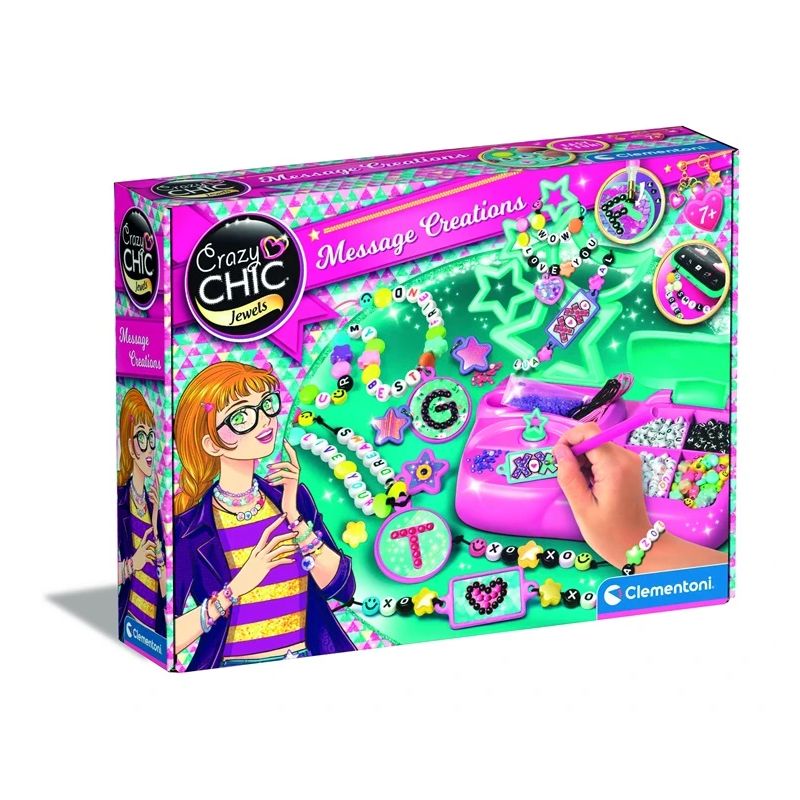 Komplekts rokassprādžu veidošanai Clementoni Message