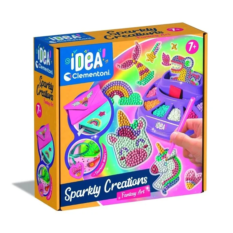 Radošais komplekts Clementoni Sparkly Creations
