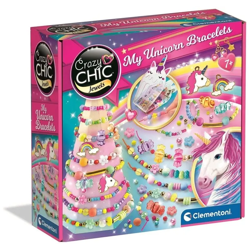 Komplekts rokassprādžu veidošanai Clementoni UNICORNS 18792