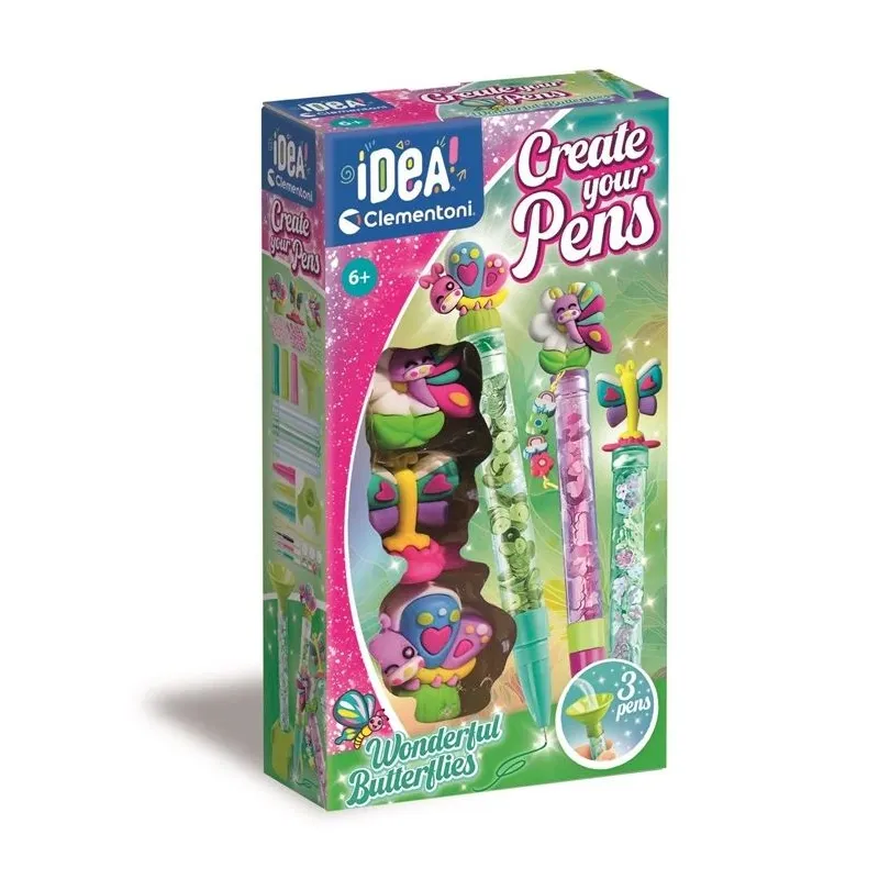 Набор для творчества Clementoni Butterfly Pens