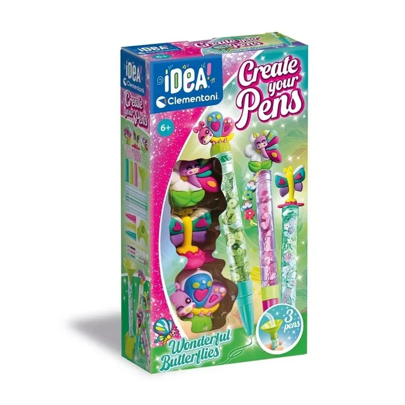 Набор для творчества Clementoni Butterfly Pens