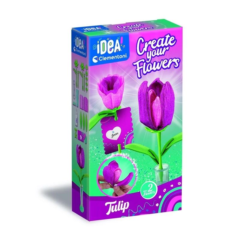 Radošais komplekts Clementoni Tulip 18878