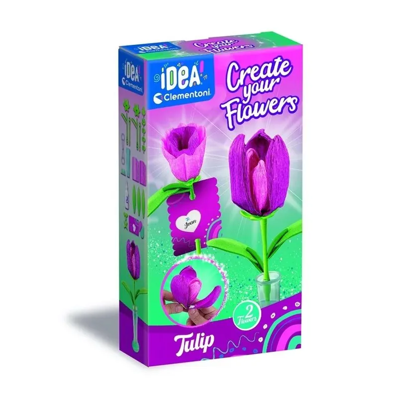 Radošais komplekts Clementoni Idea Tulip