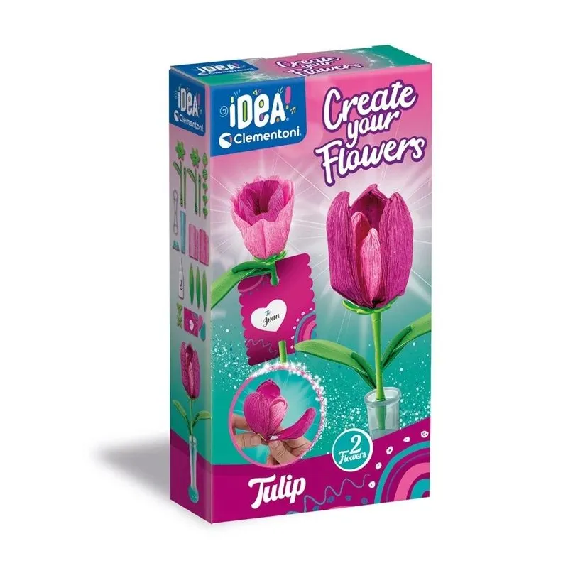 Kūrybos rinkinys Clementoni Idea Tulip