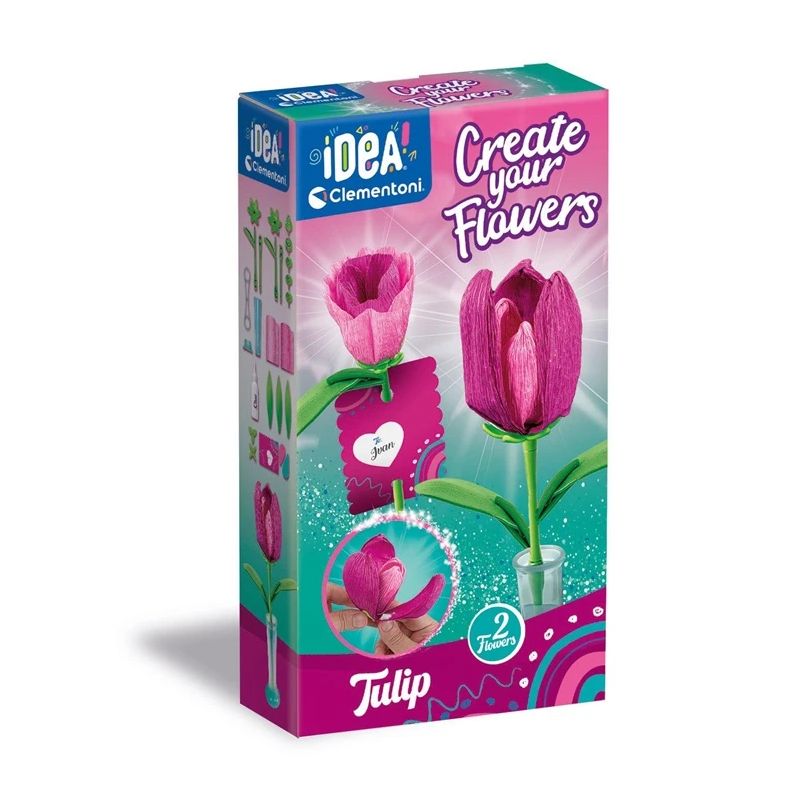 Radošais komplekts Clementoni Tulip 18878