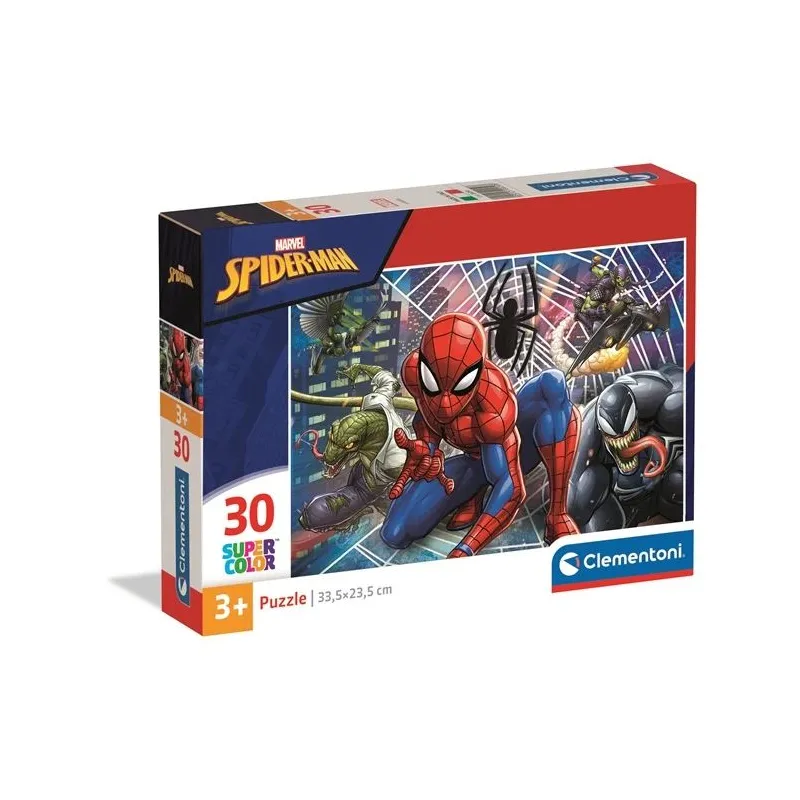 Puzle Clementoni Spider Man 20250, 23.5 cm x 33.5 cm, 30 gab., daudzkrāsaina