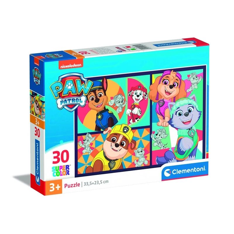 Puzle Clementoni PAW PATROL 20275. 33.5 cm x 23.5 cm
