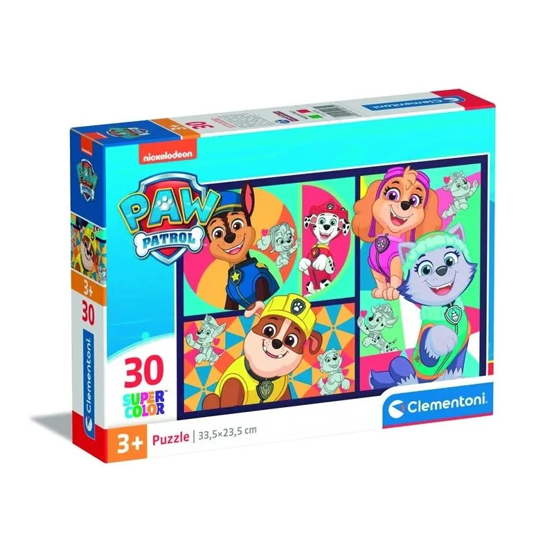 Puzle Clementoni PAW PATROL 20275, 33.5 cm x 23.5 cm, 30 gab.