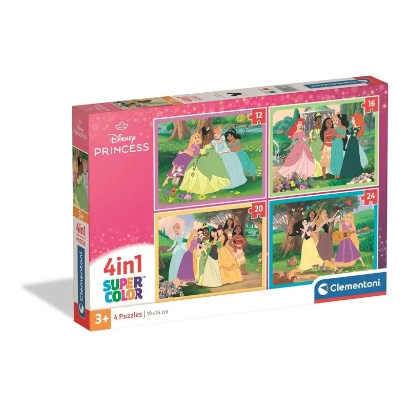 Dėlionė Clementoni Disney Princess 21746, 19 cm x 14 cm, 72 vnt.