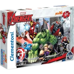 Pusle Clementoni MAXI The Avengers 23688, 68 cm x 48 cm, 104 tk