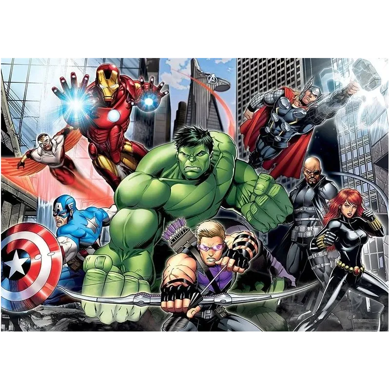 Puzle Clementoni MAXI The Avengers 23688, 68 cm x 48 cm, 104 gab.