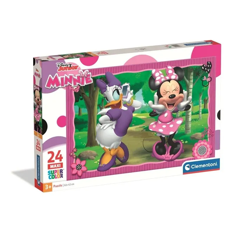 Puzle Clementoni Disney Junior Minnie 24091, 62 cm x 42 cm, 24 gab.