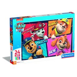 Puzle Clementoni PAW PATROL MAXI 24238. 62 cm x 42 cm