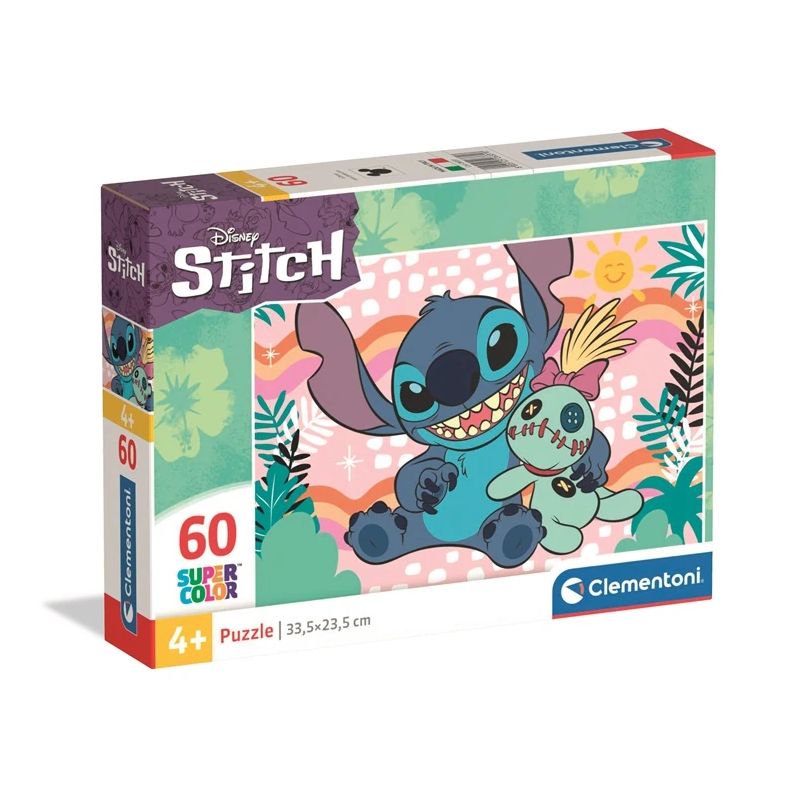 Puzle Clementoni Stitch 26331. 33.5 cm x 23.5 cm. 60