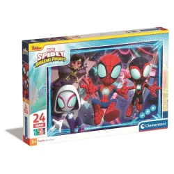 Dėlionė Clementoni MAXI SPIDEY 28527, 62 cm x 42 cm, 24 vnt.