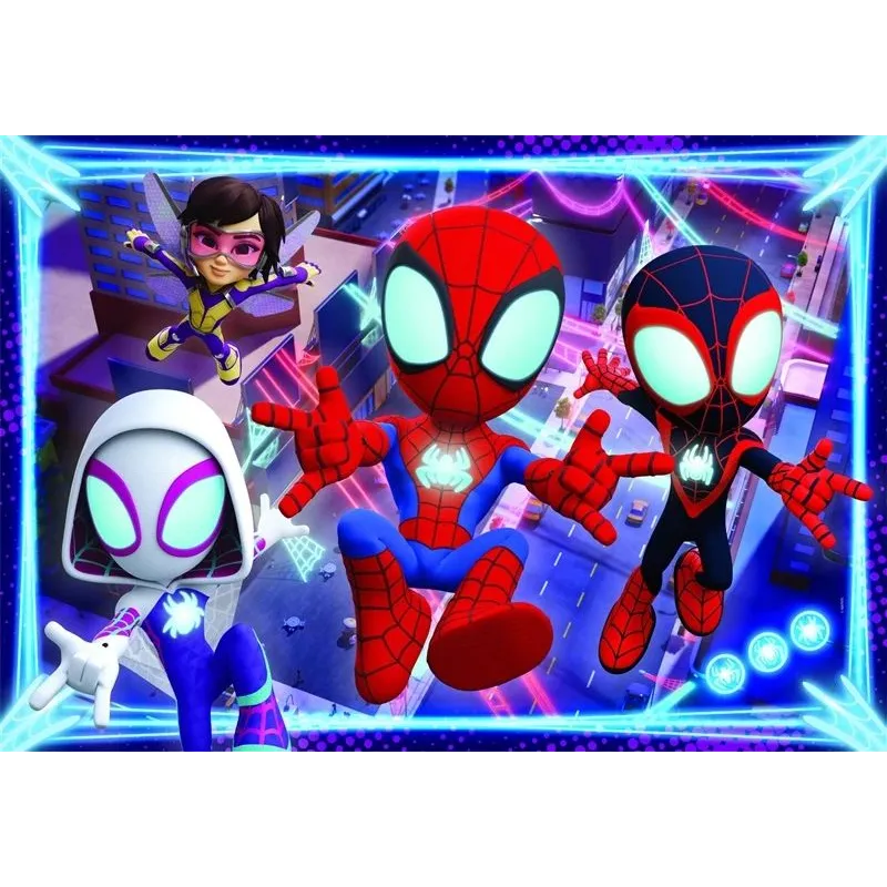 Puzle Clementoni MAXI SPIDEY 28527. 62 cm x 42 cm