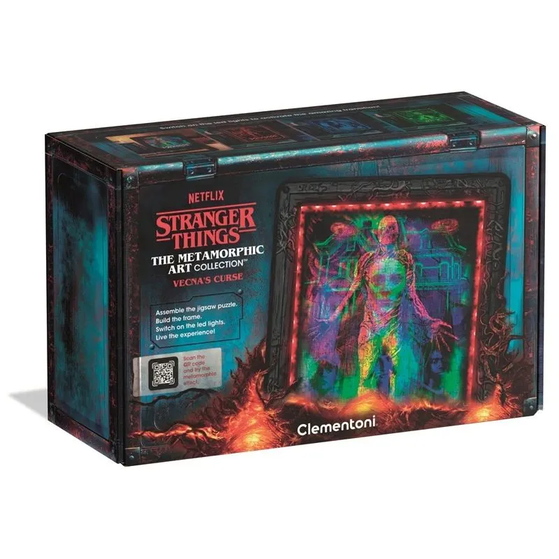 Puzle Clementoni Stranger Things Vecna's Curse 35610, 48 cm x 34 cm, 520 gab.