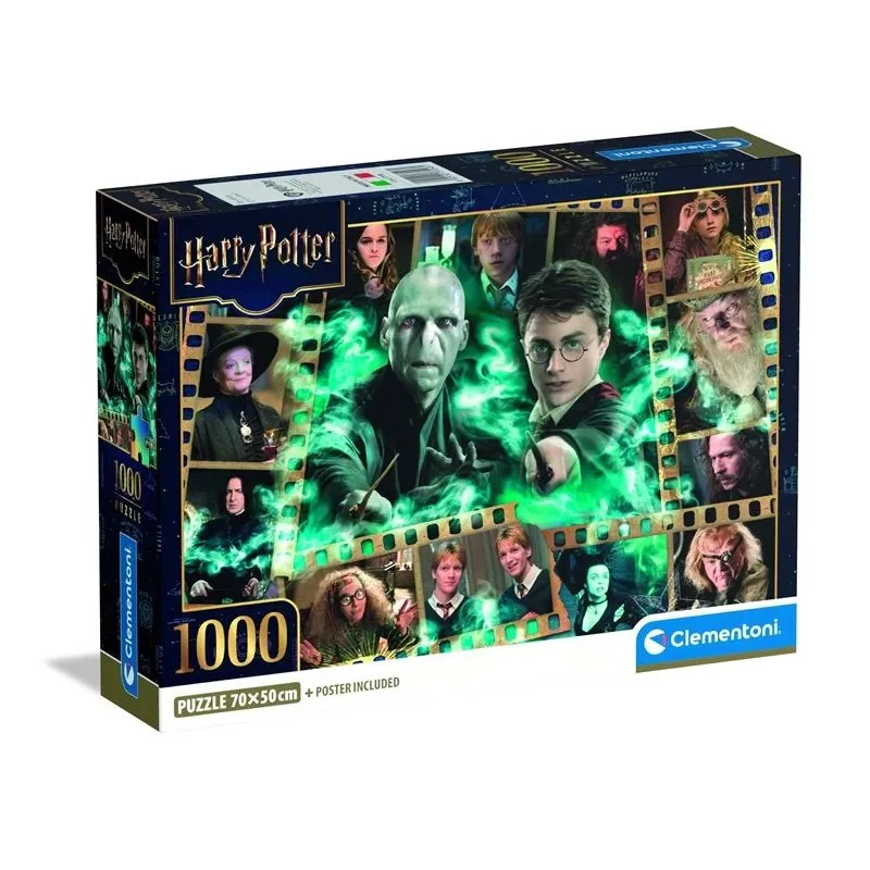 Puzle Clementoni Harry Potter 37048, 70 cm x 50 cm, 1000 gab.