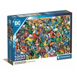 Pusle Clementoni DC Comics Justice League 39863, 50 cm x 70 cm, 1000 tk, mitmevärviline