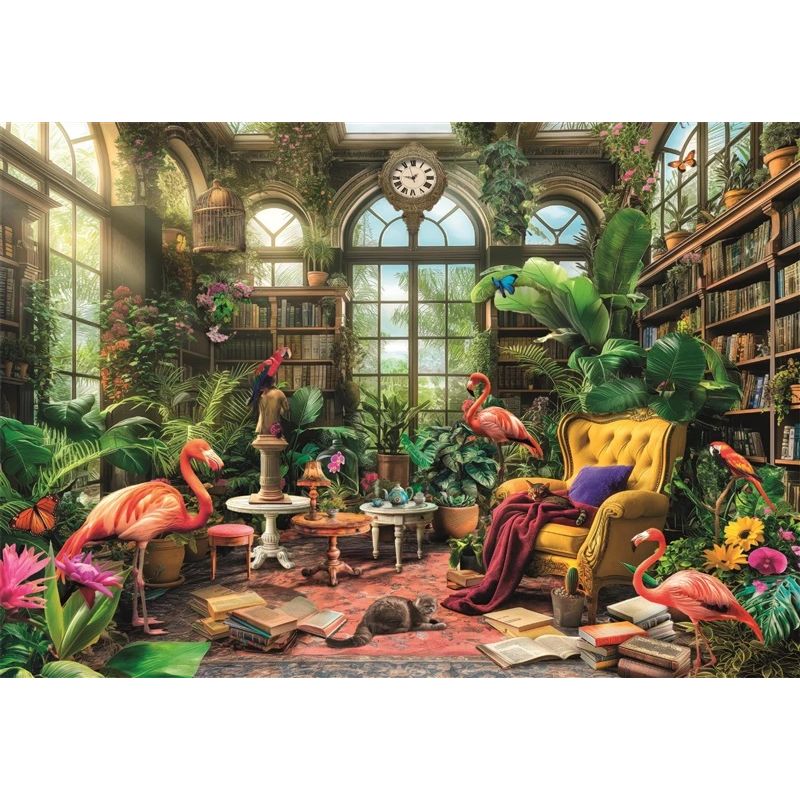 Toy puzzle greenhouse 1000 39936