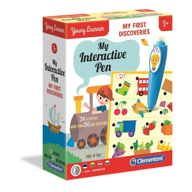 Izglītojošās rotaļlieta Clementoni MY INTERACTIVE PEN 50319