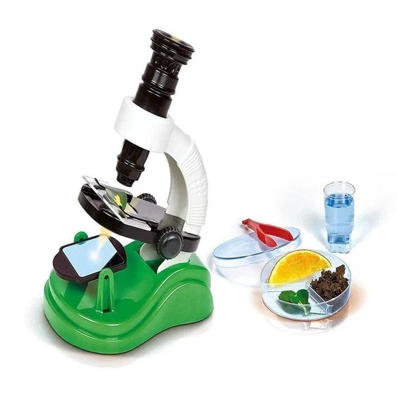 Žaislinis mikroskopas Clementoni My First Microscope, įvairių spalvų