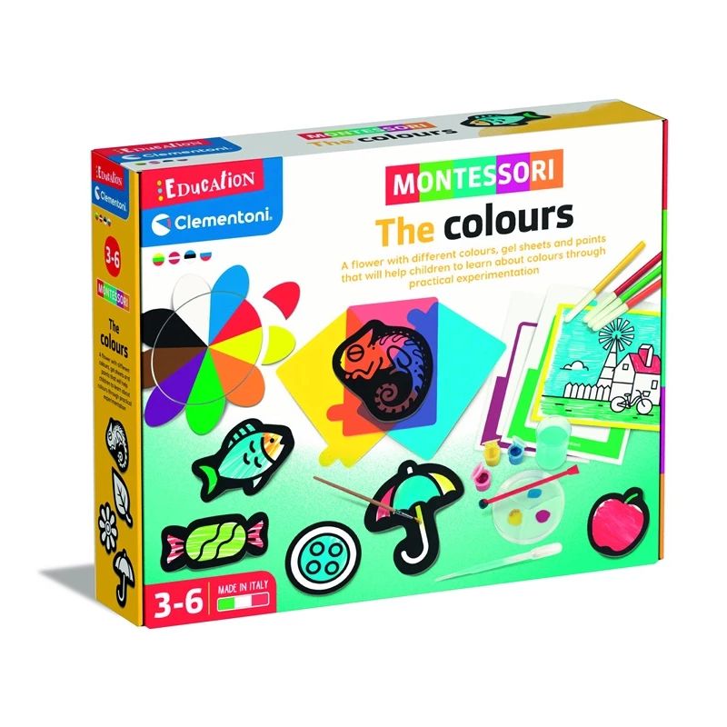 Intelektuāla rotaļlieta Clementoni The Colours 50736