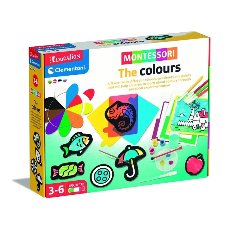 Intelektuāla rotaļlieta Clementoni The Colours