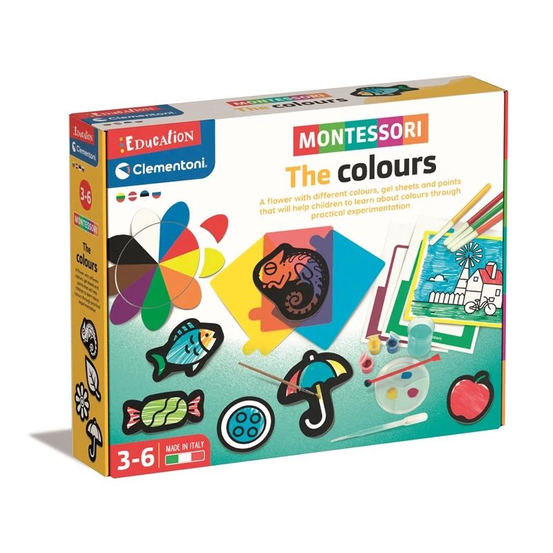 Intelektuāla rotaļlieta Clementoni The Colours 50736