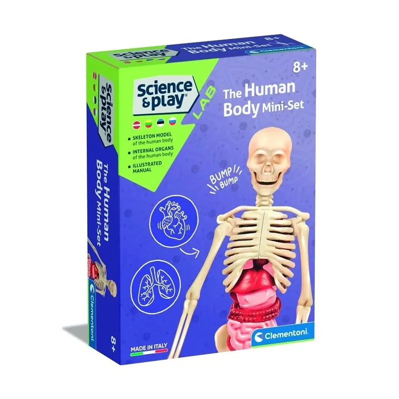 Intelektuāla rotaļlieta Clementoni The Human Body Mini-Set
