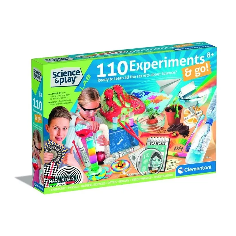 Eksperimentu komplekts Clementoni 101 Experiments