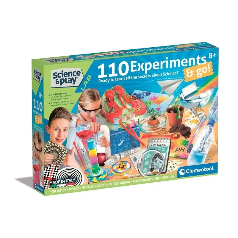 Eksperimentu komplekts Clementoni 101 Experiments