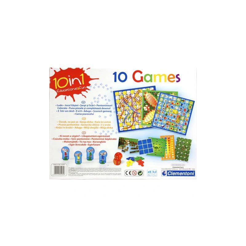 Galda spēle Clementoni 10in1 Games 60317