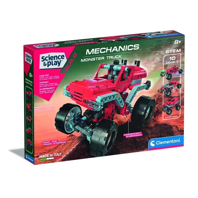Konstruktors Clementoni Monster Truck 75038BL. plastmasa