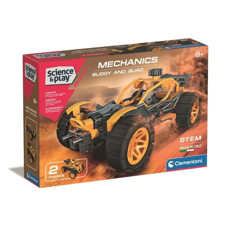 Konstruktors Clementoni Bagijs un kvadracikls 75077BL