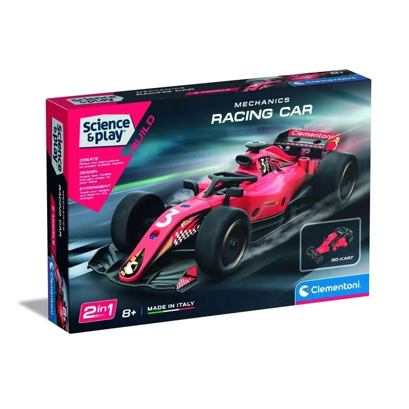 Konstruktorius, automobilis Clementoni Formulė 75094BL