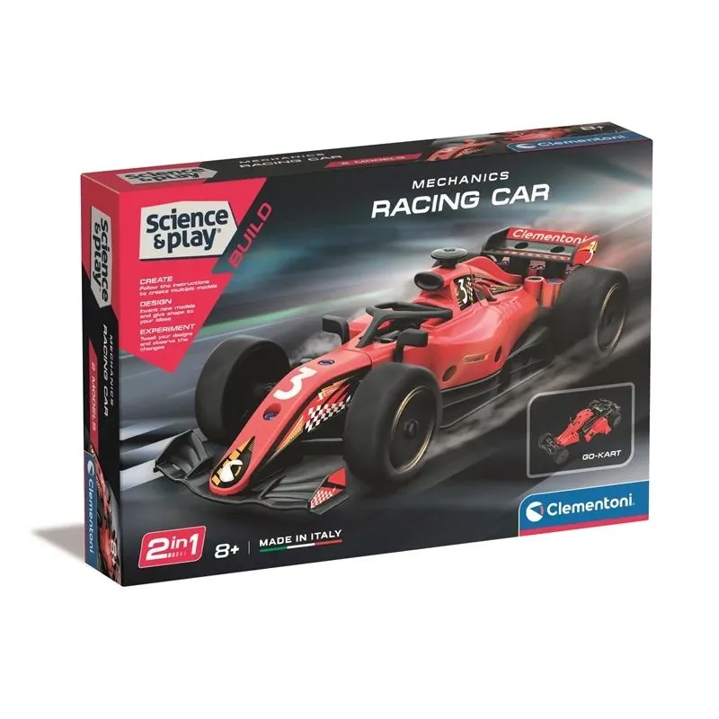Konstruktorius, automobilis Clementoni Formulė 75094BL