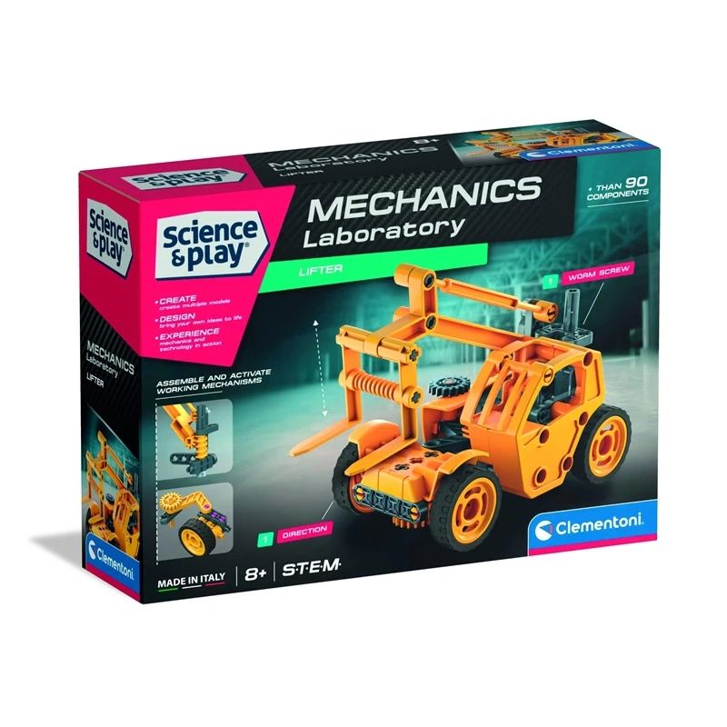 Radošais komplekts Clementoni Science & Play Mechanical Lab