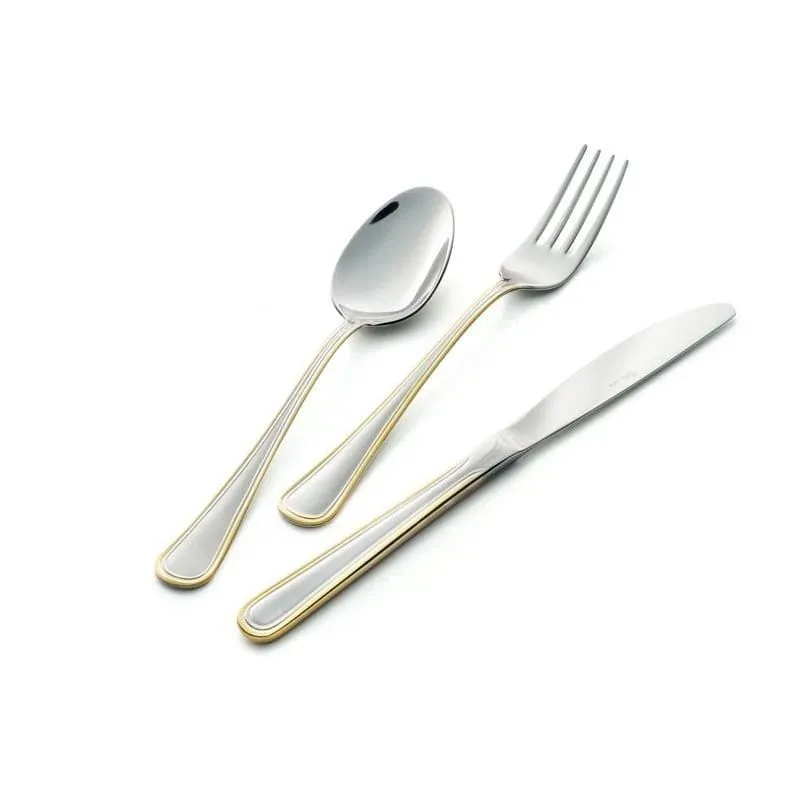 Karote Eme X40C2GA-OR, nerūsējošais tērauds, zelta-nerūsējošā tērauda, 2 gab.