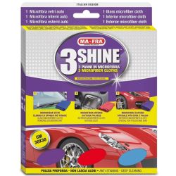 Šluostės automobiliui valyti Ma-Fra 0309. 3 vnt.